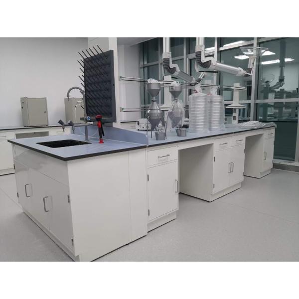 School Laboratory Furniture Bench Table with Anti-Microbial and Fireproof Advantage