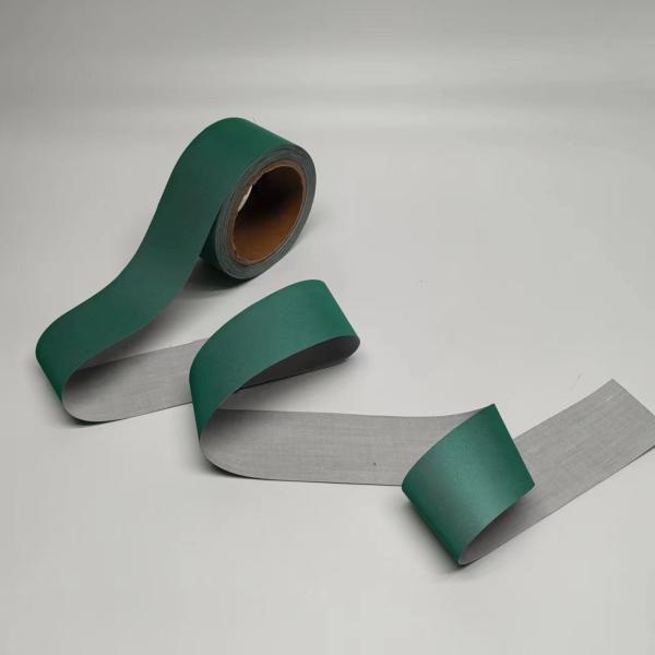 Зелёная отражающая ткань с высокой видимостью для швейной безопасности одежда сумки модная рабочая одежда