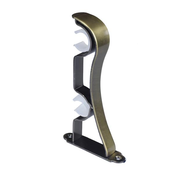 Modern Curtain Pipe Rod Metal Stainless Steel Material Bronze Nickel Color