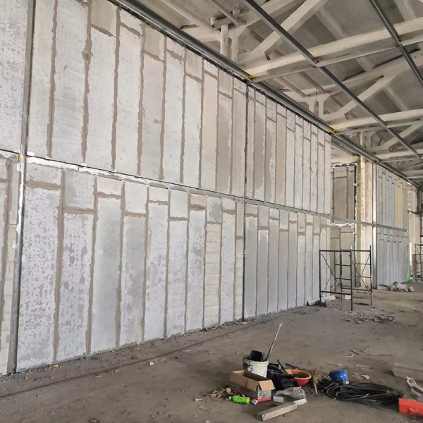 Insulated Foam Concrete Masonry Blocks AAC Lightweight Aerated Blocks White Modern Design Warehouse