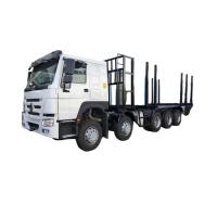 SINOTRUCK Howo Hohan N7 Chariot d'exploitation forestière 6X4 16 roues 3 essieux Diesel 400 chevaux Pour le transport du bois