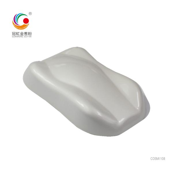 Silver White Pearlescent Mica Colors Shift Mica Powder Pigment For Lip Gloss Cosmetic