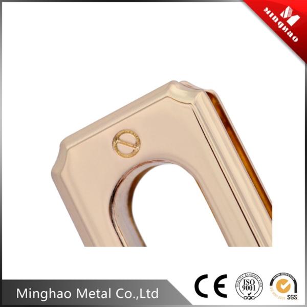 Hot sale metal plating square eyelet for handbag parts,34.52*18.7mm
