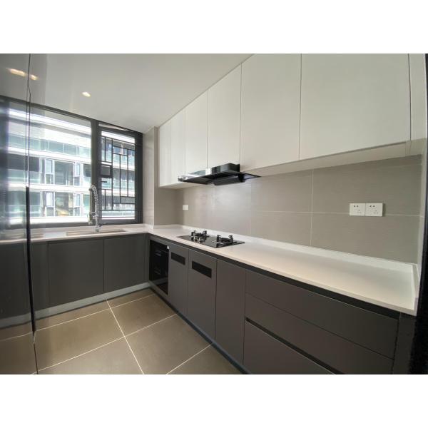 YALIG Australia Design Two Tone Melamine Board Kitchen Unit with Particleboard Doors