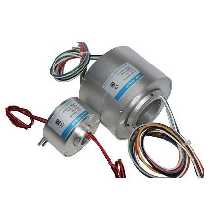 36 Circuits Through Bore Slip Rings With Large Dielectric Strength 440VAC/VDC