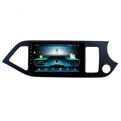 Kia Car Stereo Picanto Morning 2011-2014 RHD 9 polegadas Android 12 Full Touch Screen Car GPS Navegação Car DVD Player
