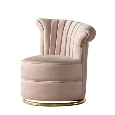 Home Velvet Fabric H75cm Living Room Sofa Chair