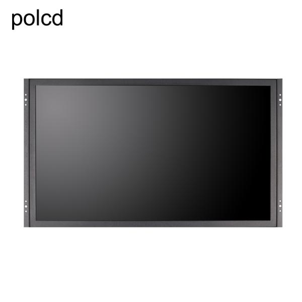 Промышленное Polcd случай чистого плоского металла экрана касания монитора LCD 21,5 дюймов алюминиевый