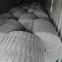 Eight Lines Welded Concrete Weight Coating Mesh / Q235 CWC reo mesh roll