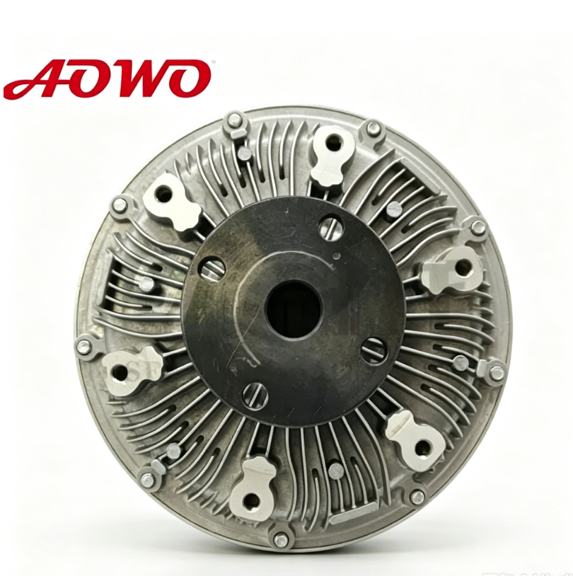 232mm Diameter 24V CW Rotation Visco Fan Drive Clutch for Deutz-Fahr Agrotron TTV 630 640 Tractors