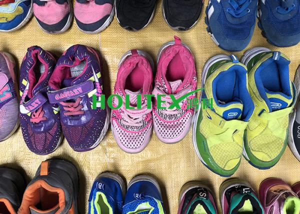 Professional Used Children'S Shoes Comfortable Second Hand Running Shoes For Tanzania