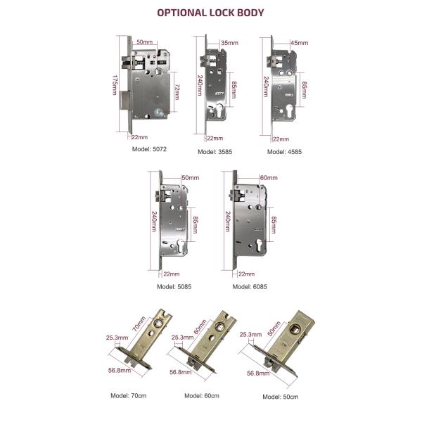Алюминиевый сплав Антиблокировочный биометрический отпечаток пальца без ключа Туя умный дверной замок электронный цифровой умный дверной замок