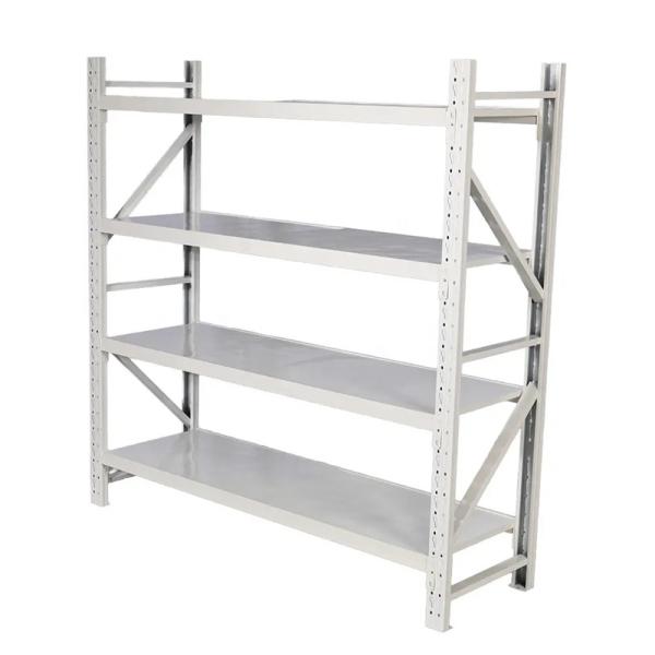 4 Tier Industrial Shelving Rack 200 Pounds Warehouse Shelving Units