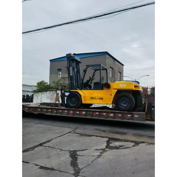 TCM FD16ton Forklift Almost Japan Original with EPA Engine and Low Working Hours Ready