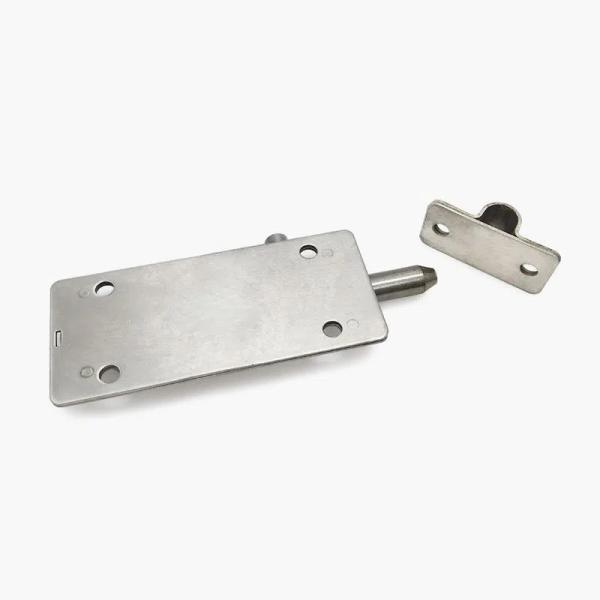 trava de aço inoxidável do parafuso da mola de 90mmx40mmx2.4mm para máquina ferramenta dos veículos dos navios