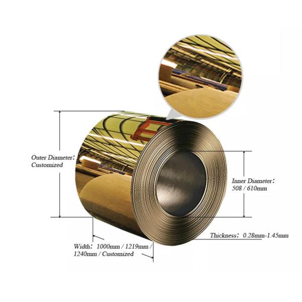 Inoxidable Cold Rolled SS Coil 304 , Welding 10mm Stainless Steel Coil