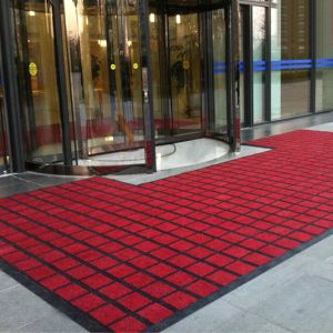 Tapis commercial extérieur monté extérieur 200MMX200MM d'entrée de vinyle