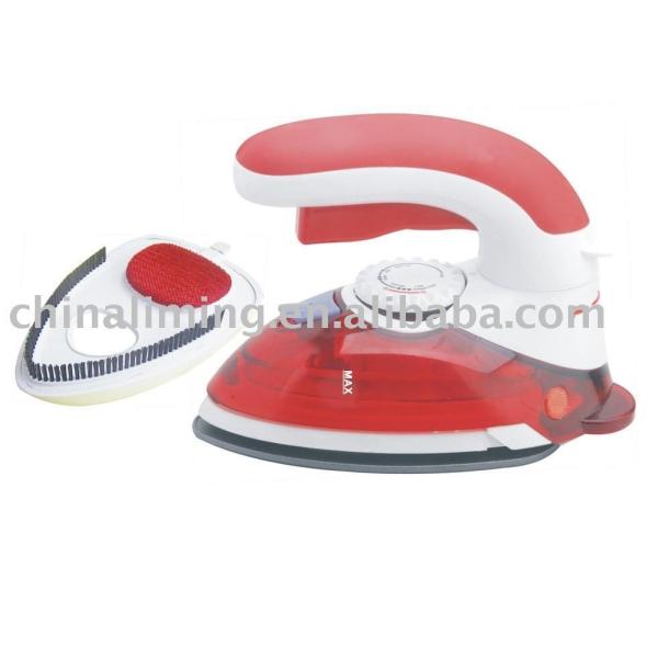 Compact Steam Style Travel Iron LM-688 with Aluminum Soleplates