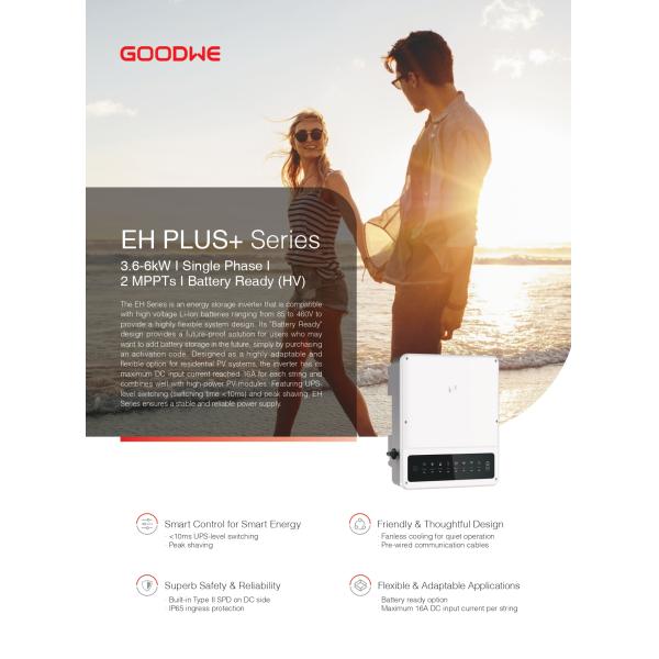 IP65 5000 Вт гибридный инвертор GW5000N-EH 5кВт Инвертор Goodwe