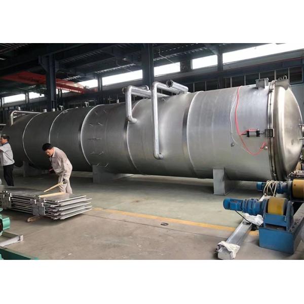 Воздушно-охлаждающая вакуумная сушилка пищи 100 кг/партия Система охлаждения