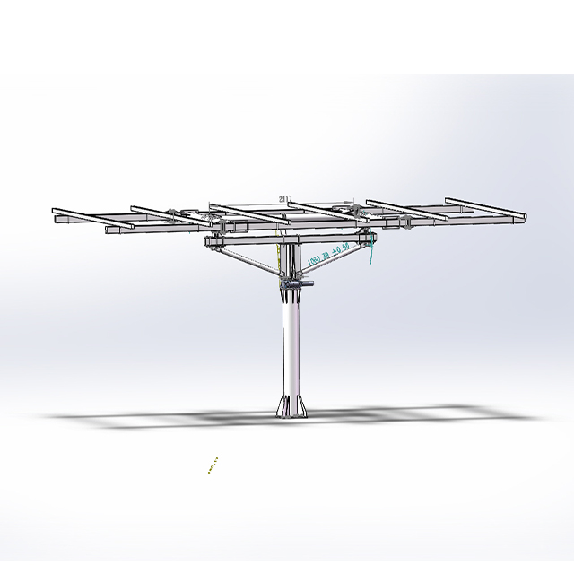 Jimmy New Arrival 5kw 10panels 12v 24v DC Motor Solar Tracking Controller System With Solar Mounting Bracket