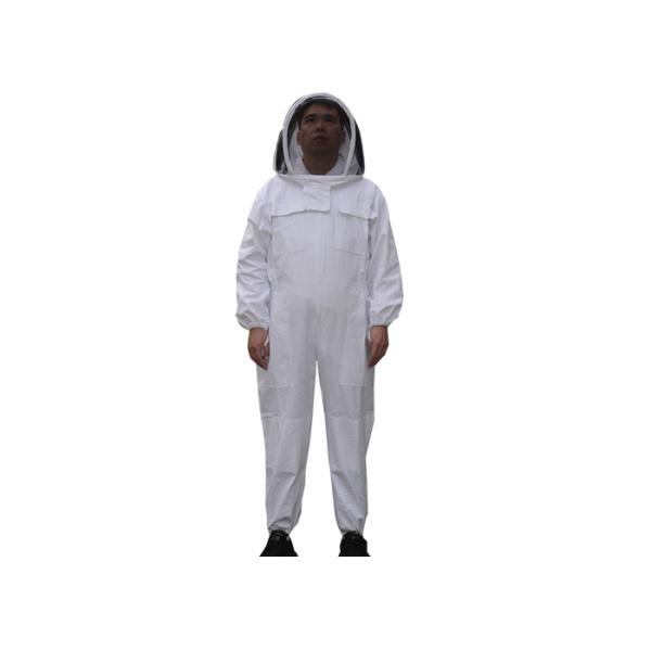 Cotton And Terylene Beekeeping Protective Suit With Fencil Veil