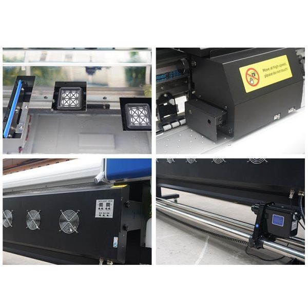 1.3M 2 Head8 Colour   I3200A1/i3200E1/F1080 2 Head ADL-7132 Eco - Solvent Printer