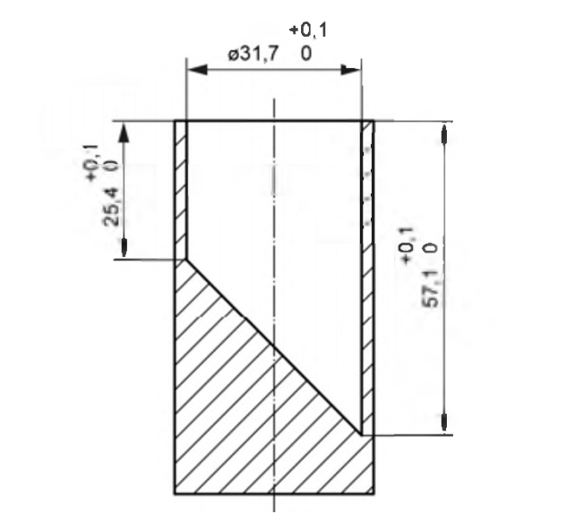 Stainless Steel Small Parts Cylinder Child Safety Tester IEC60335-1 Compliant ISO 8124-1 Clause 5.2