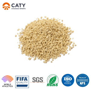 Wet Pour Rubber Granules EPDM SBR for Playground Safety Flooring Wholesale Supplier