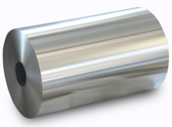 8011 0.2mm Aluminum Foil Jumbo Roll 50mm Silver Food Grade For Air Duct