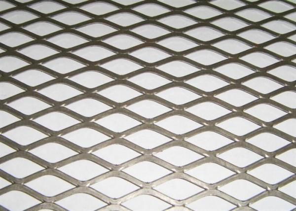 Maille métallique déployée à trous en losange, revêtue de poudre, 25 mm LWD, épaisseur 0,3 mm