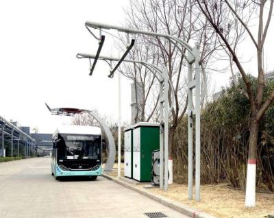 Pantograph fast charger for electric bus 600kw charging capacity output current 800A