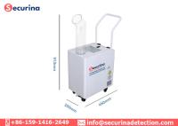 O equipamento móvel ultrassônico da esterilização do Sanitizer prendeu/fonte de alimentação sem fio