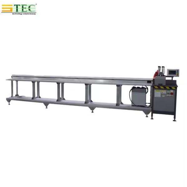 Wood Slab Cutting Machine 220V Automatic Measuring Stop Aluminum Tube