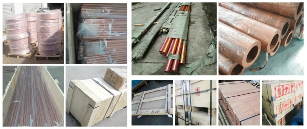 Seamless Copper Tubes For Heat Exchanger / Air Condition / Refrigerator