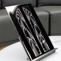 Placa de gravação com água-forte de aço inoxidável da cor para a decoração do elevador ou portas luxuosas