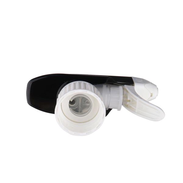 28/410 Black - and - White Color - Blocked All - Plastic Portable Trigger Foam Sprayer