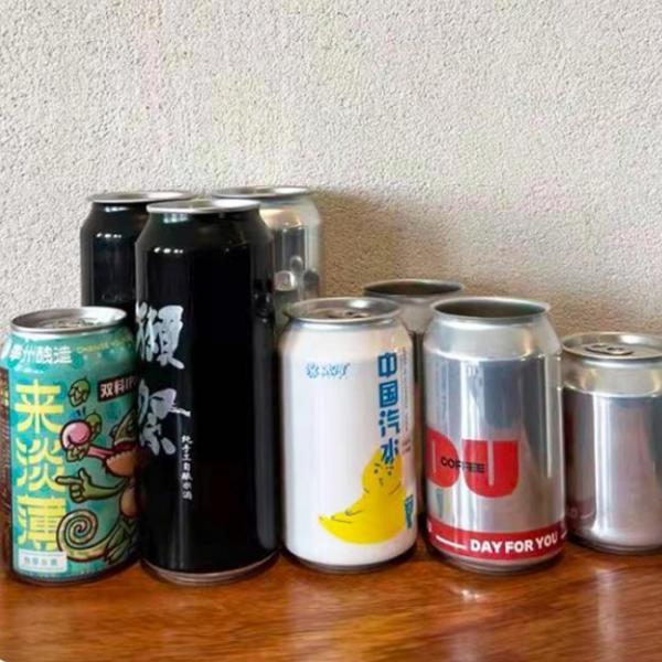 Банки пива ODM OEM пустые алюминиевые опорожняют консервные банки 330ml 500ml безалкогольного напитка