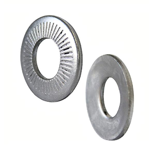 Steel Washer Style M6 M8 M10 Conical Zinc Plated Din 2093 Belleville Washer Plain Finish