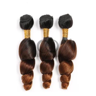 #T1B/4/30 Loose Wave Remy Human Hair Bundles Sew In Weave Bundles Brazilian Bundle Deals