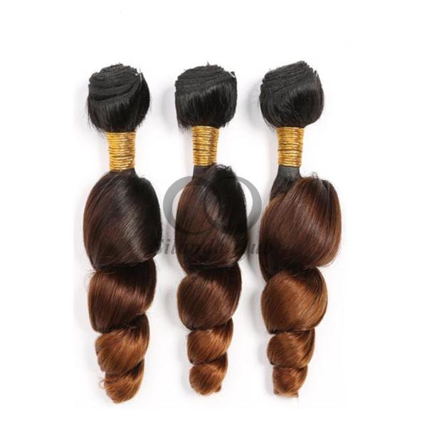 #T1B/4/30 Loose Wave Remy Human Hair Bundles Sew In Weave Bundles Brazilian Bundle Deals