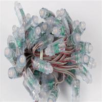 A única cor conduziu C.C. IP67 F5 que da luz 0.12W do pixel DC12V impermeável exterior 9mm conduziu claro
