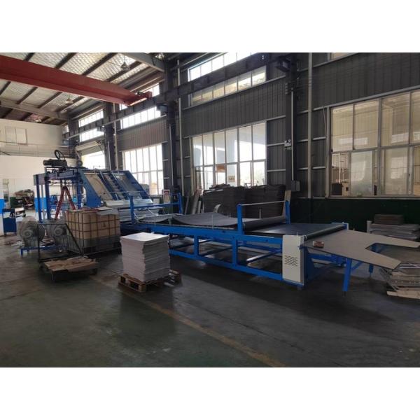 Machine de laminage à flûte entièrement intelligente à grande vitesse automatique ondulée 360*380mm