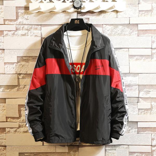wholesale school jacket loose retro made embroidered mens sports uniform