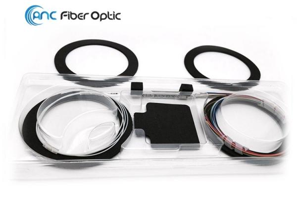 PON Networks Fiber Optic Coupler Splitter 1x8 Mini Tube Colored Or White