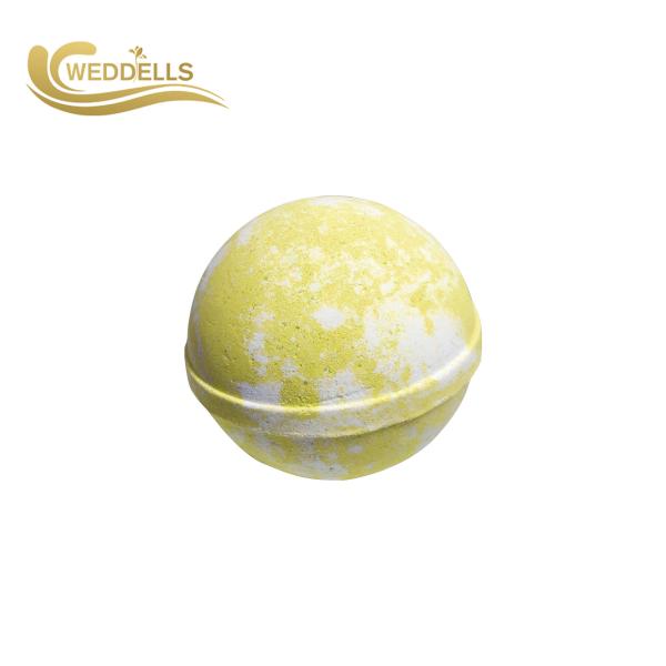 Two Colors Mixed Bath Bomb With Lavender Essential Oil Custom Fragrance