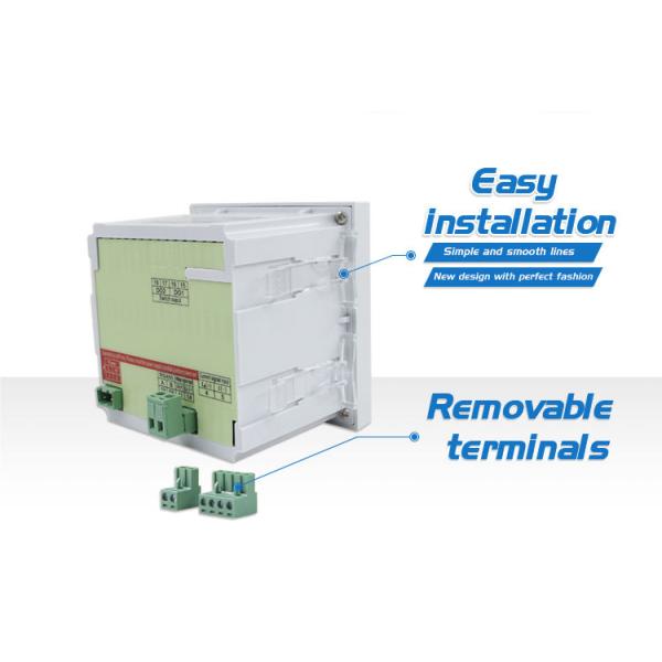 Settable Alarm Intelligent Single Phase Frequency Meter  Measurement