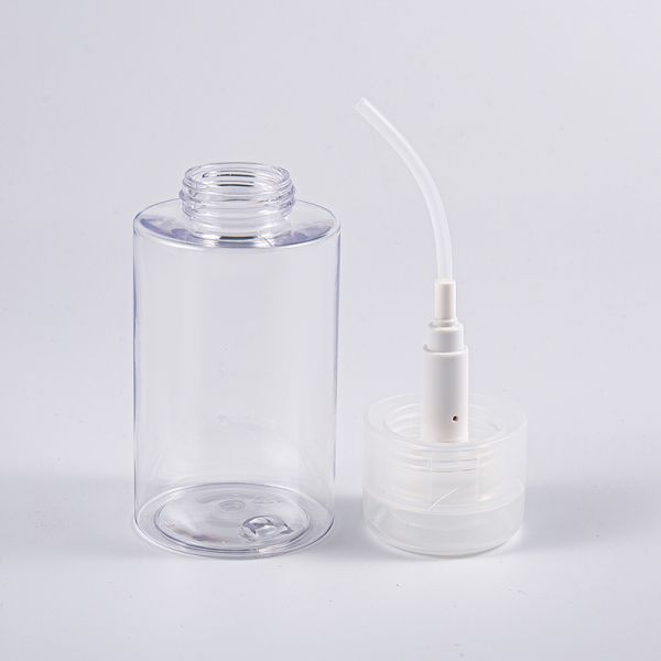 Makeup Remover PET Lotion Bottle Recyclable Transparent 500ml