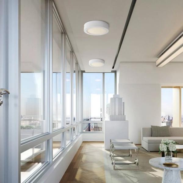 3W Surface Mounted Panel Light No Patches Balcony Ceiling Lights