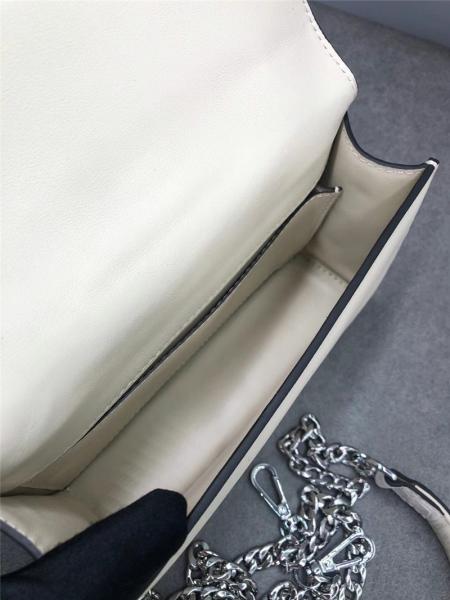 Authentic Crocodile Skin Women White Flap Bag Genuine Alligator Leather Lady Small Purse Female Single Shoulder Bag